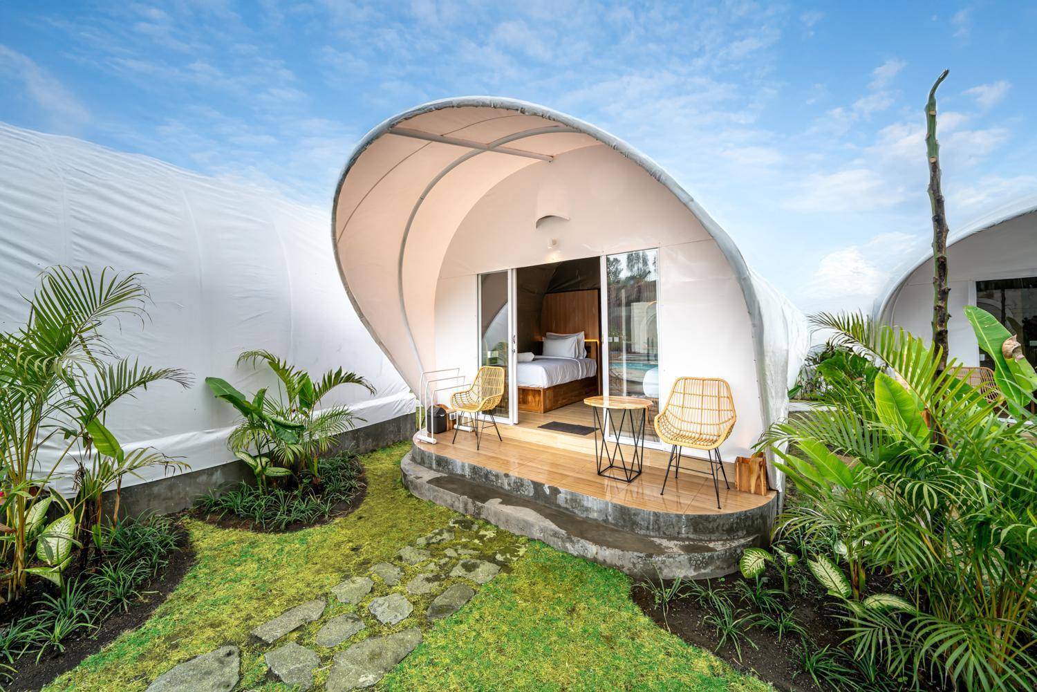 The Dewi Kintamani Luxury Glamping And Natural Hotspring Exterior photo